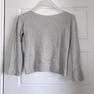 Aritzia - BABATON - knit sweater with back detailing